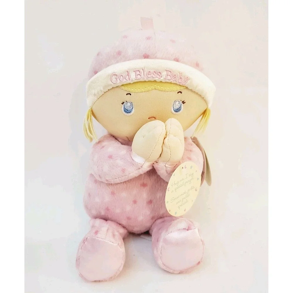 Kids Preferred Pink Baby Girl Praying Doll 